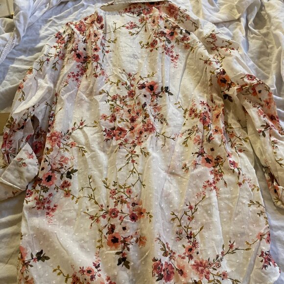 NWT Eden & Olivia Button Up Blouse womens size XL - Picture 7 of 8